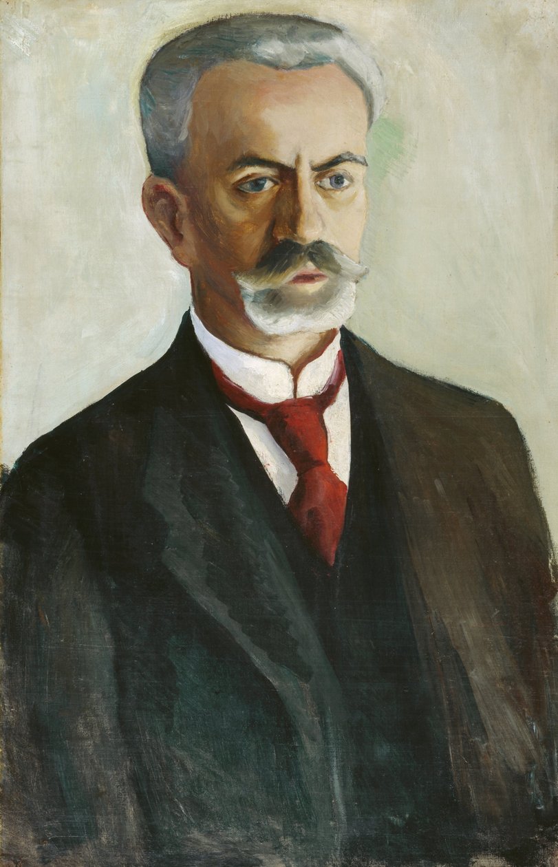 Portrait de Bernhard Koehler - August Macke