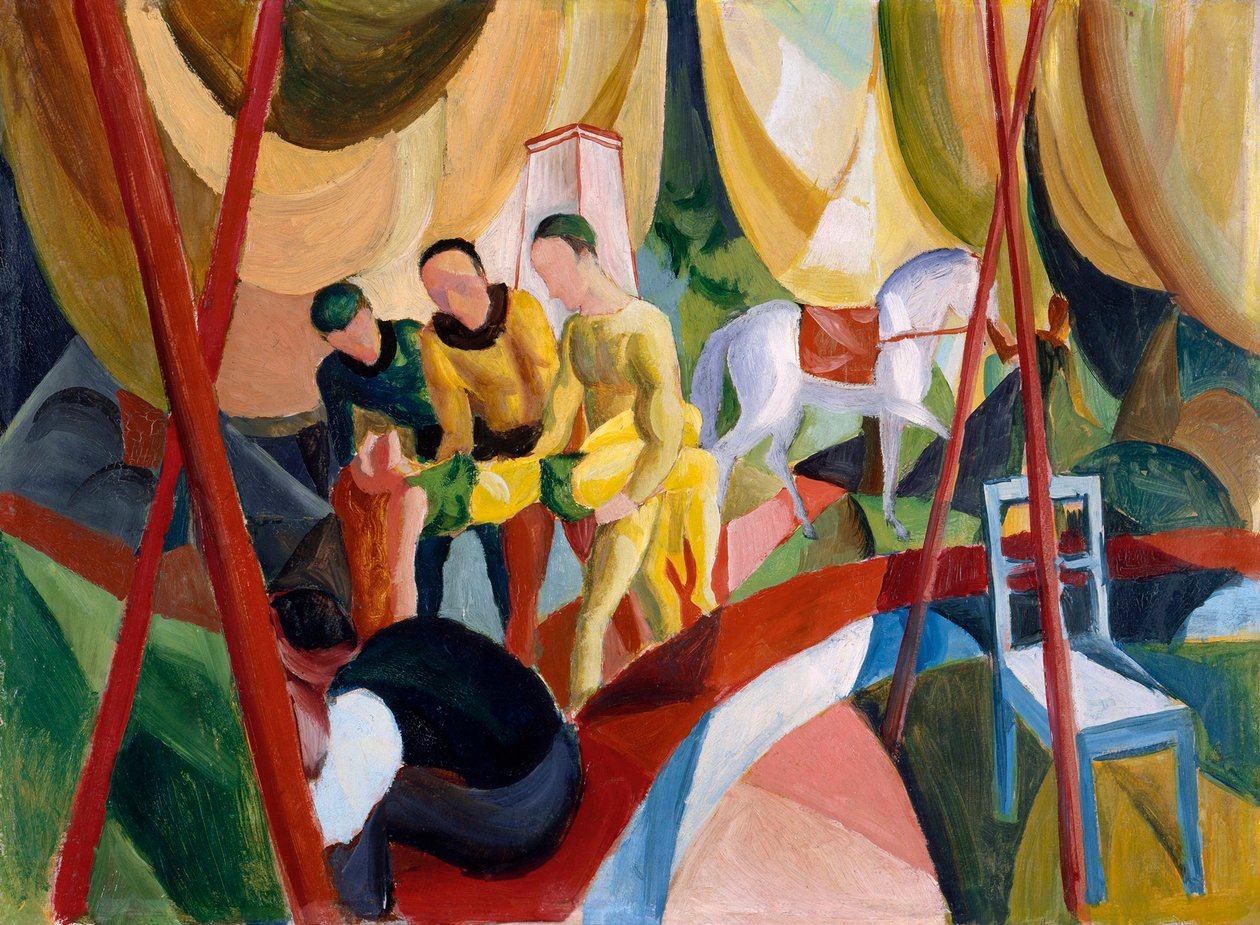 Cirque, 1913 - August Macke