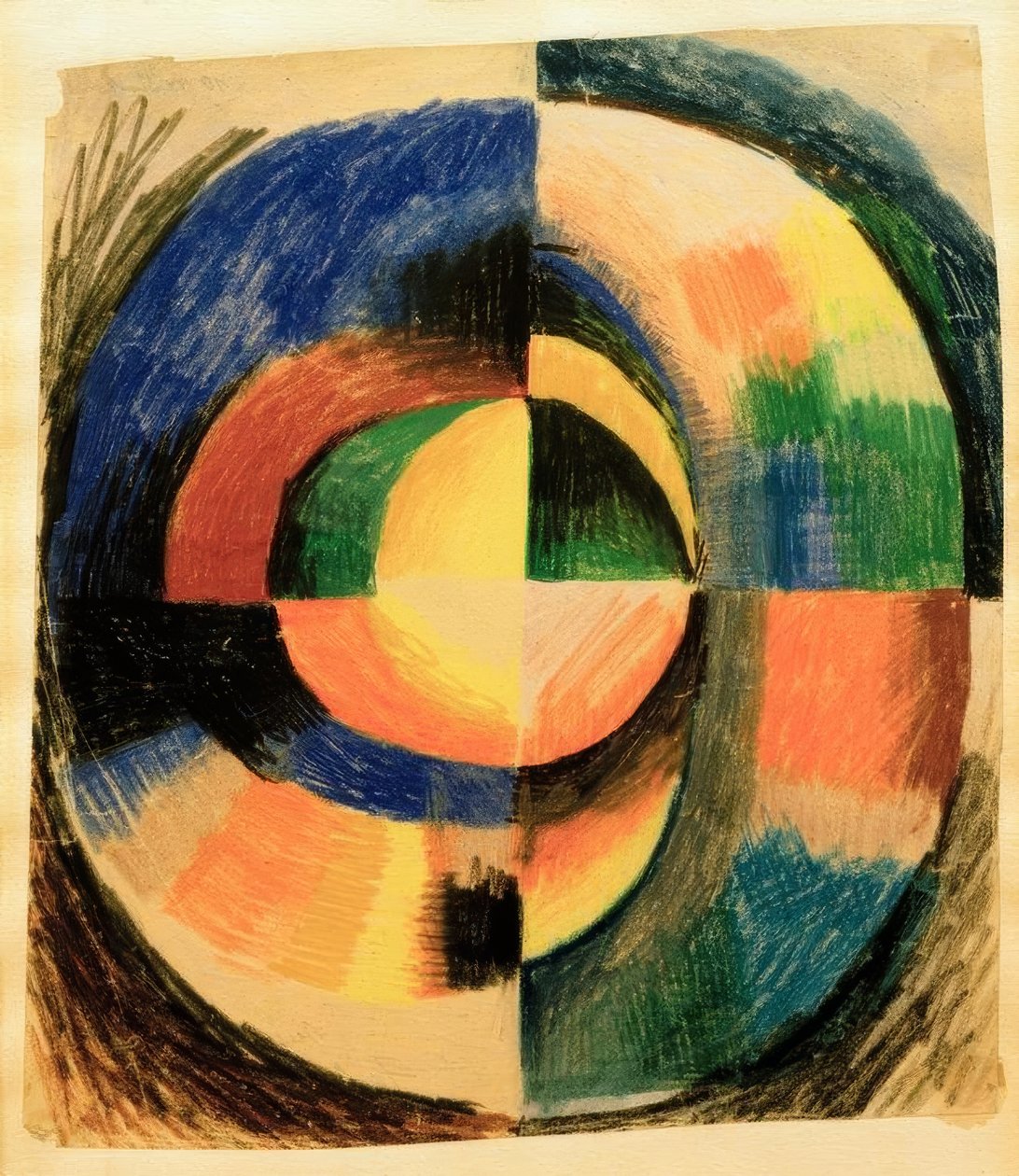 Cercle chromatique II (grand) - August Macke