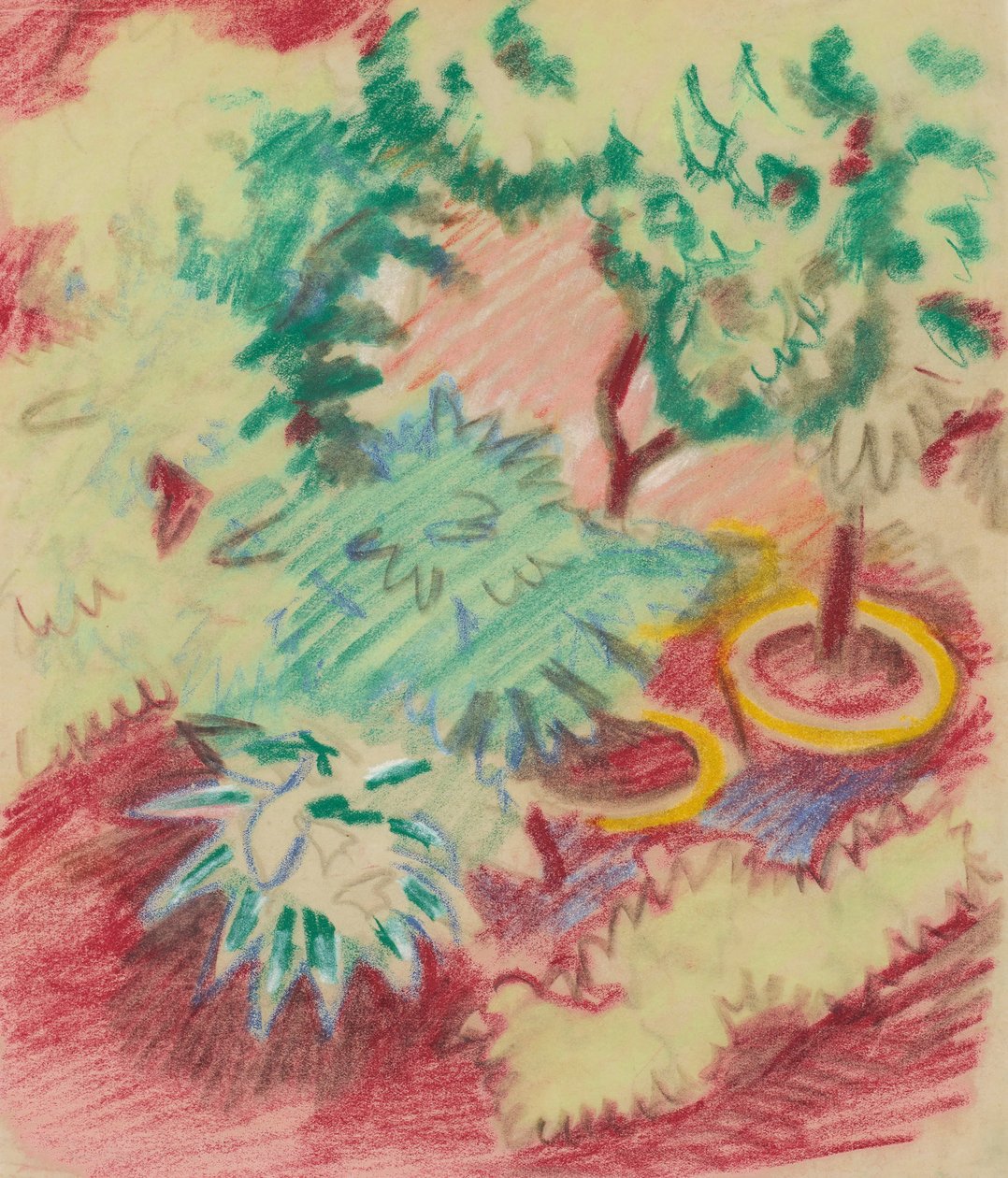 Pots de fleurs - August Macke