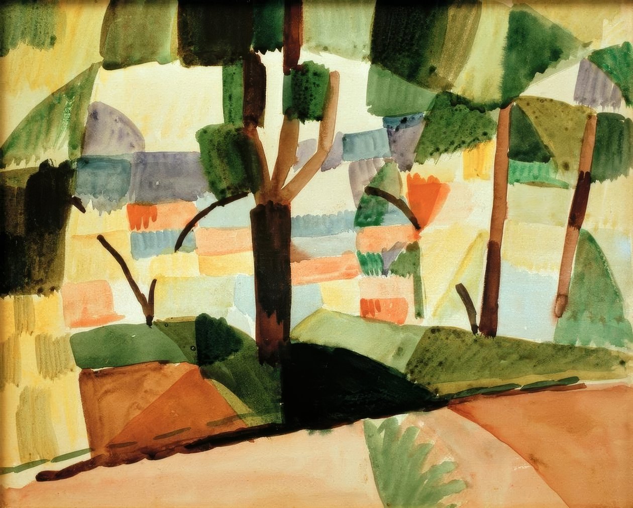 Kandern IV - August Macke