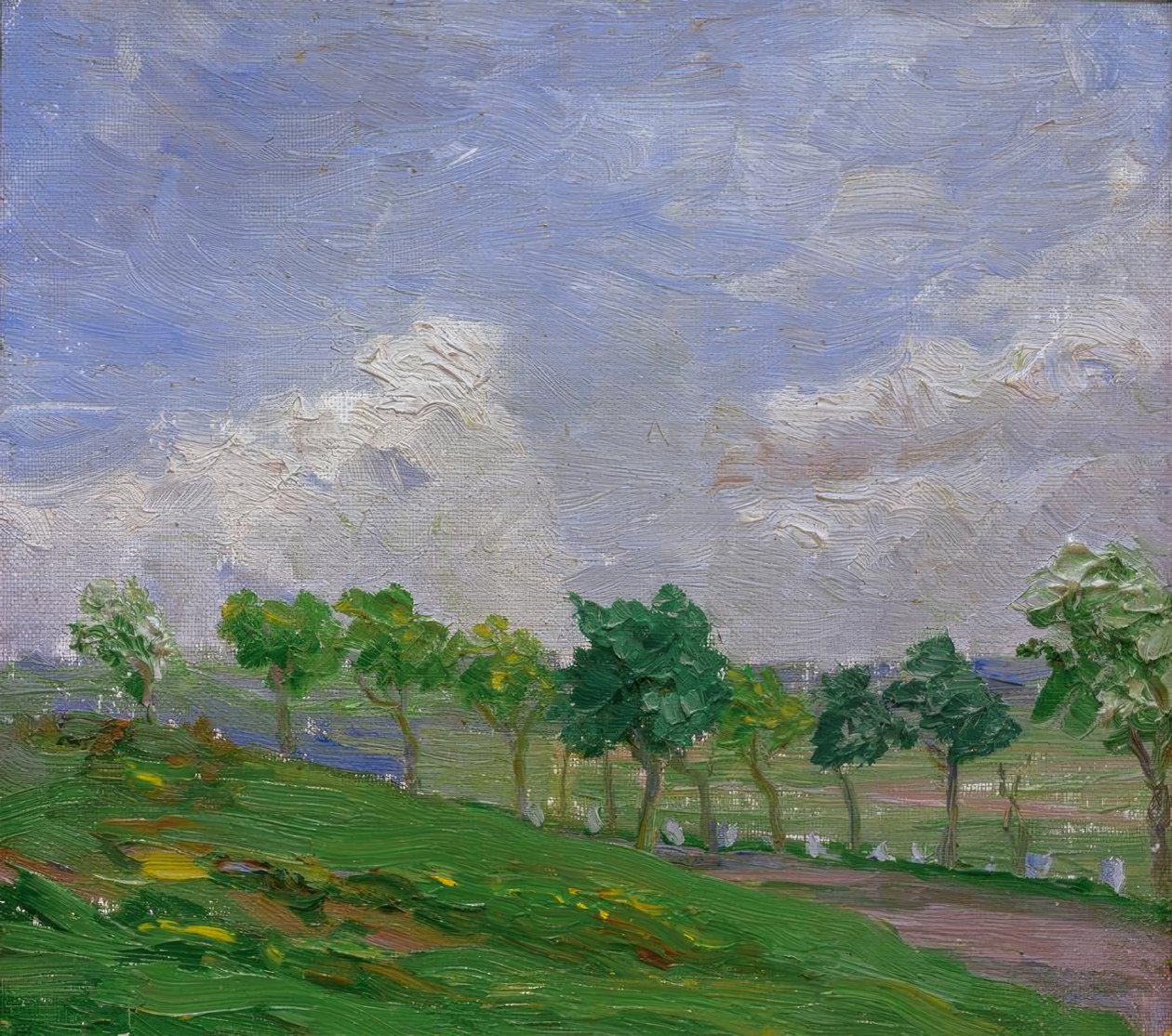 Paysage près de Kandern - August Macke