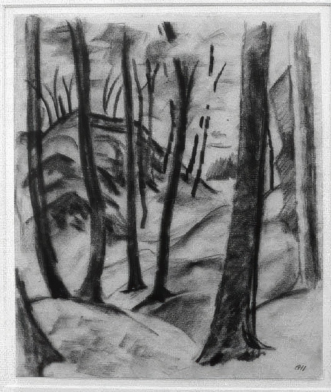 Motif de la gorge du loup - August Macke