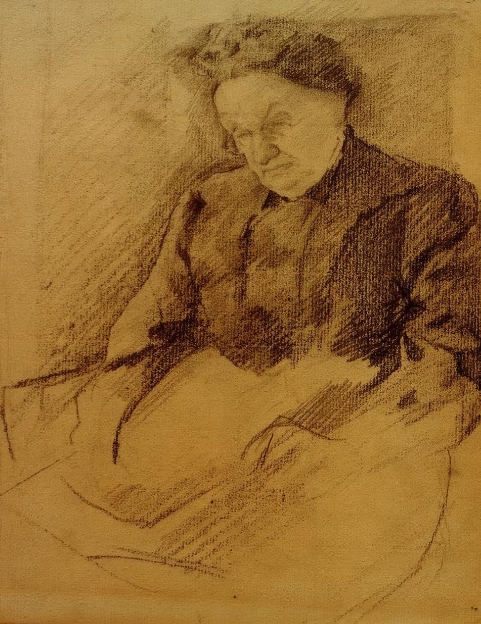 Portrait de Katharina Koehler - August Macke