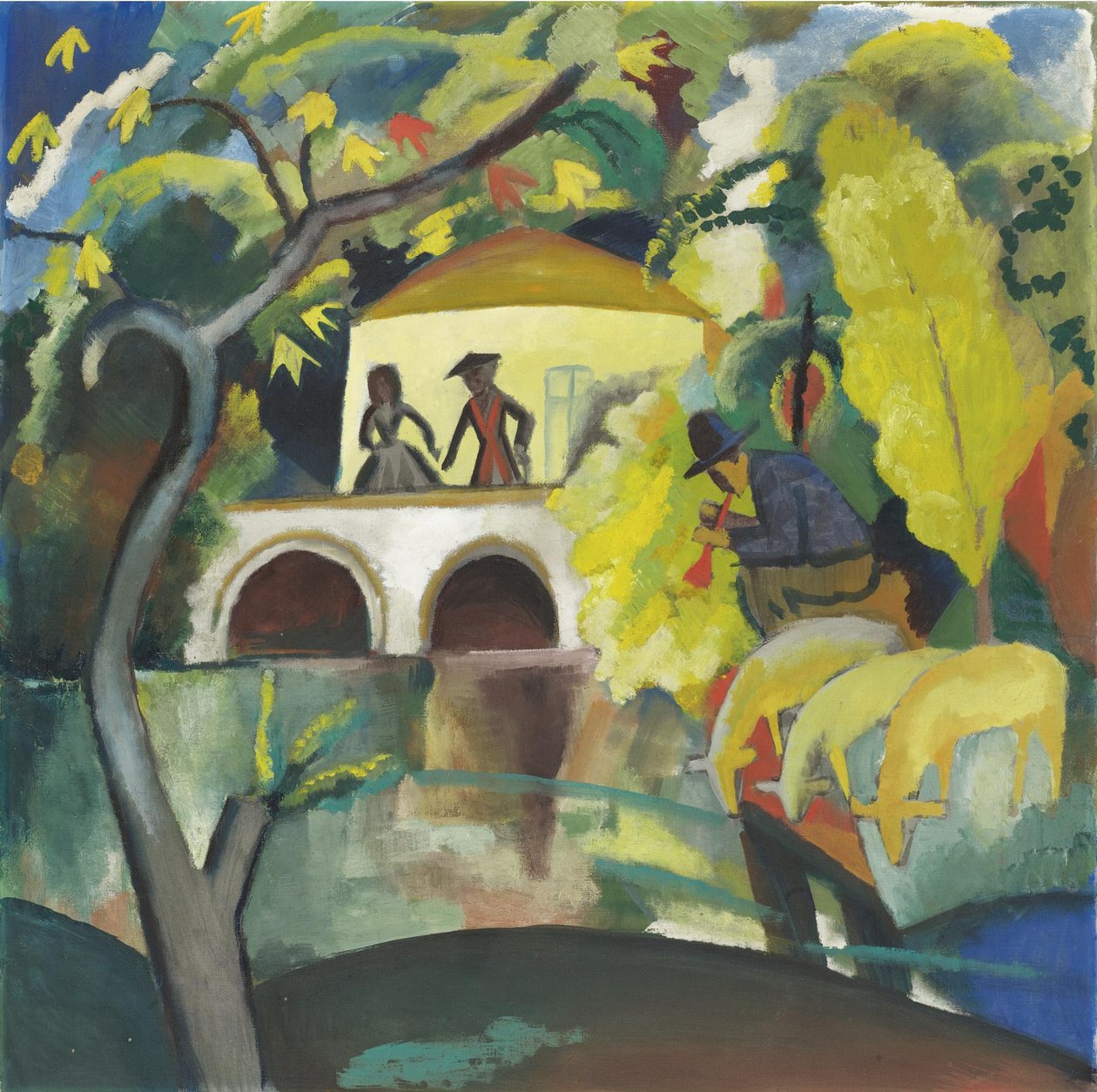 Rococo, 1912 - August Macke