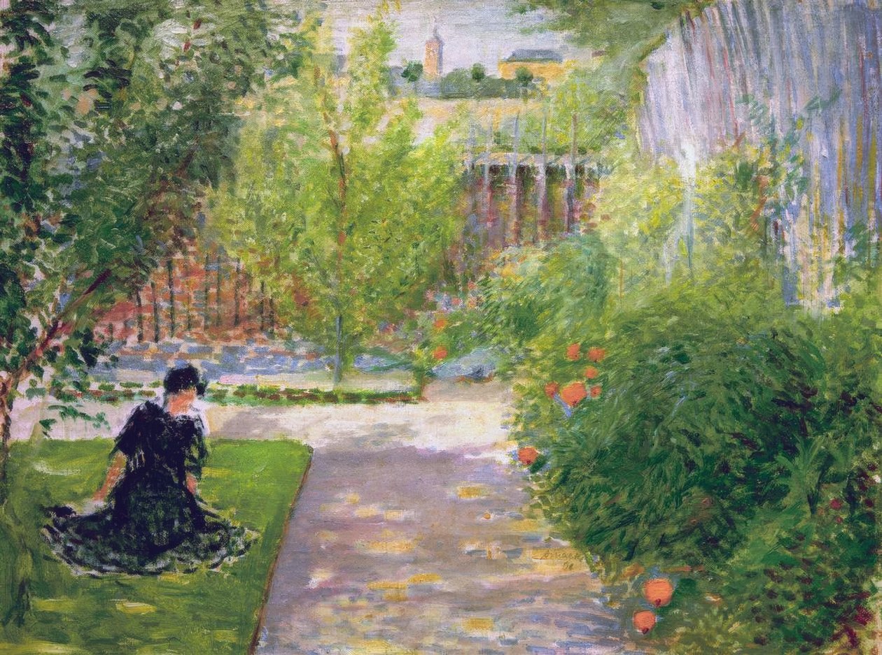 Jardin ensoleillé - August Macke