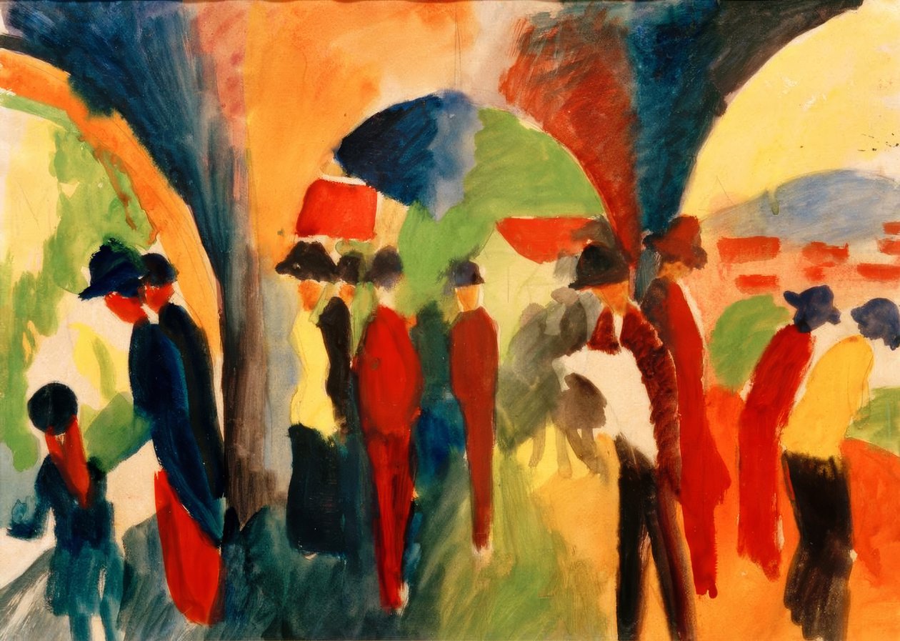 Promeneur - August Macke
