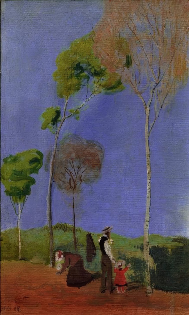 Promeneurs - August Macke