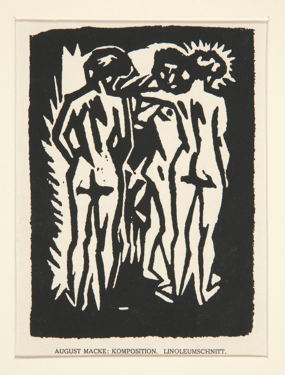 Trois nus - August Macke