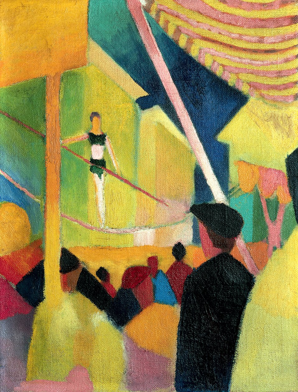 Funambule, vers 1913 - August Macke