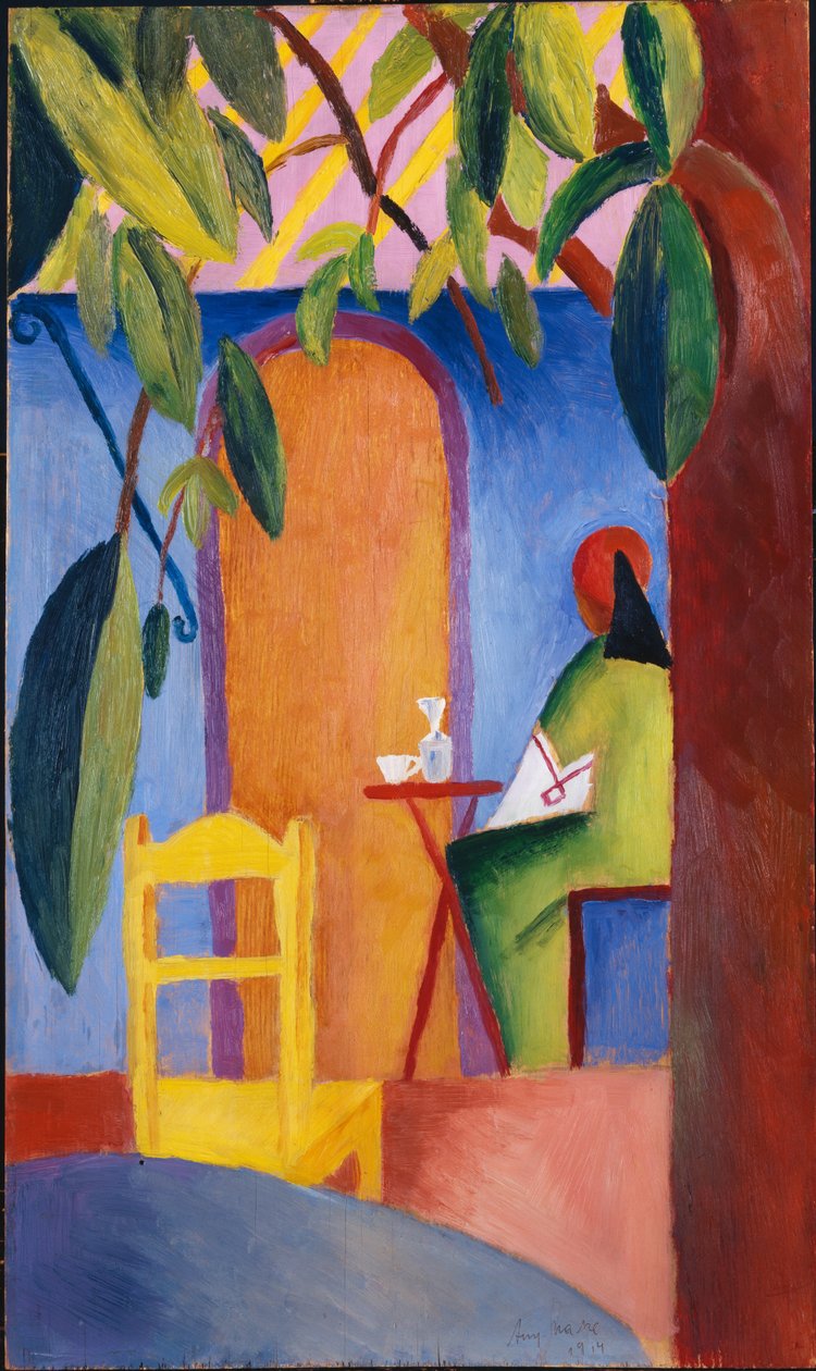 Café turc - August Macke