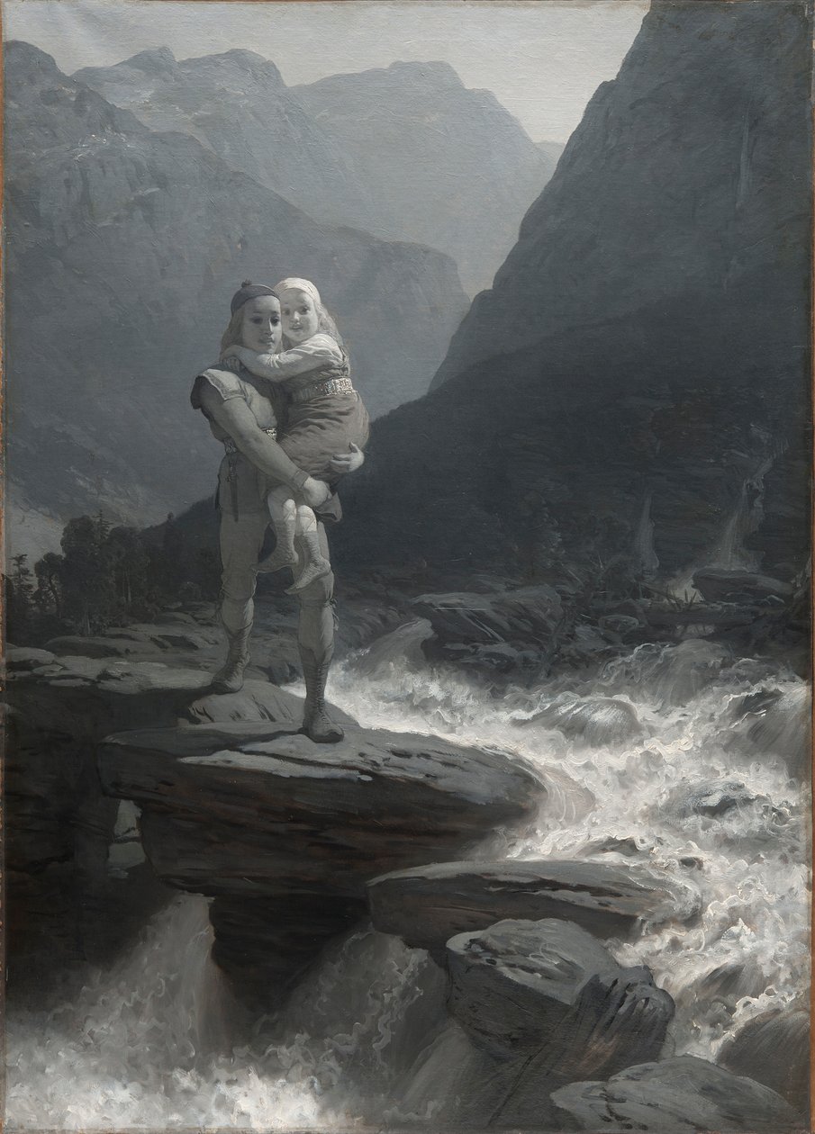 Saga de Frithiof : Frithiof et Ingeborg, 1880s - August Malmström