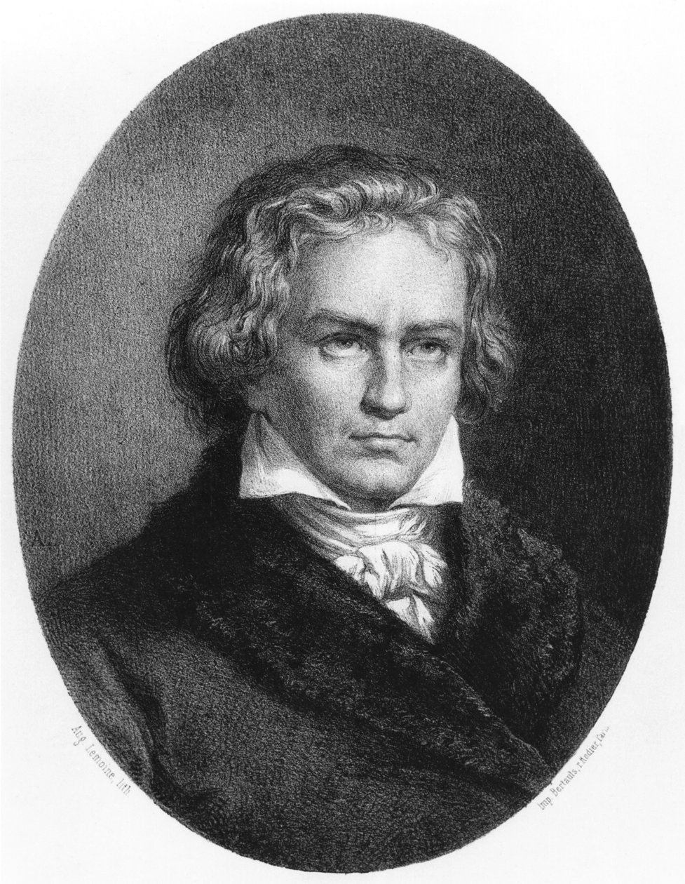 Ludwig van Beethoven (1770-1827) - Auguste Charles Lemoine