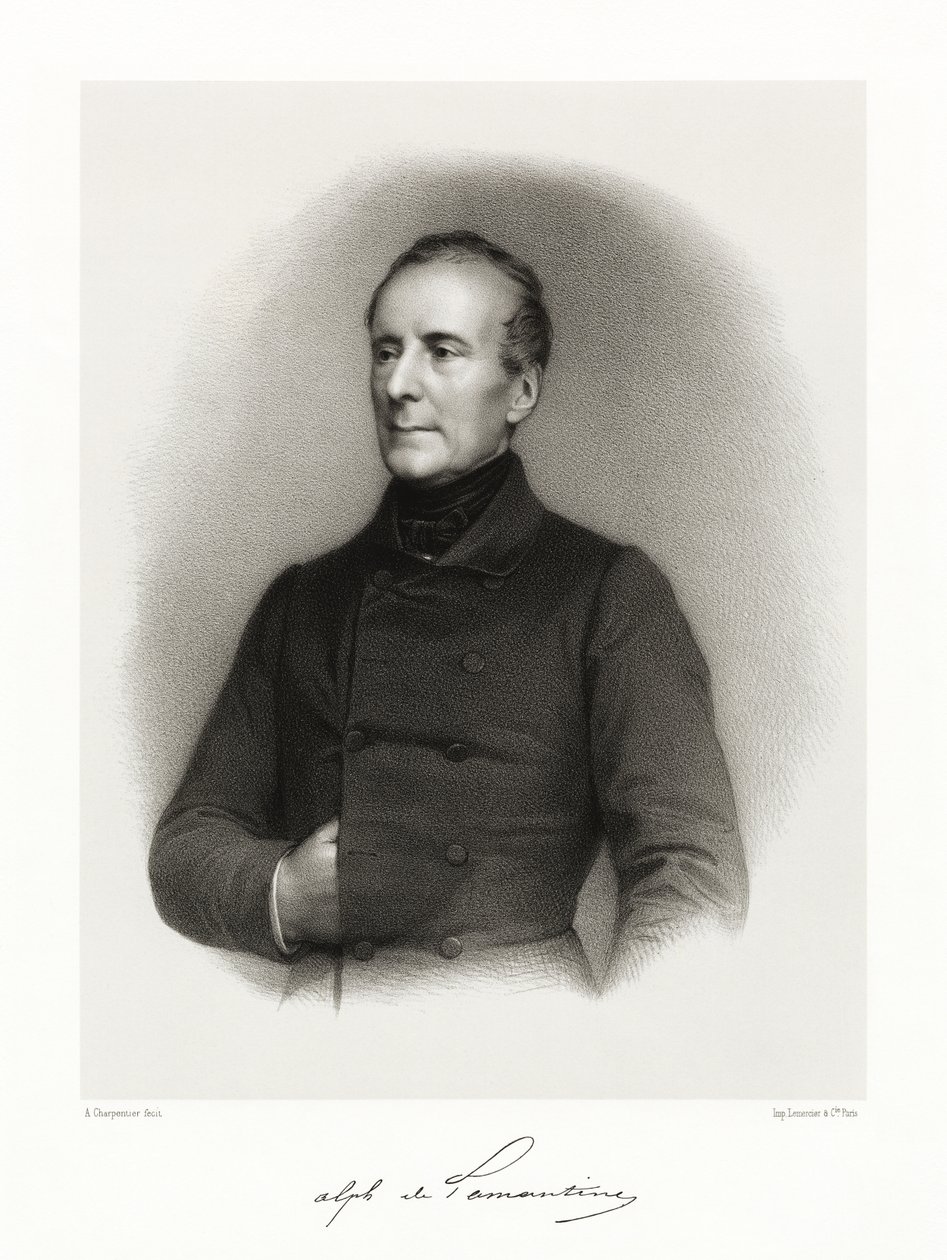 Alphonse de Lamartine - Auguste Charpentier