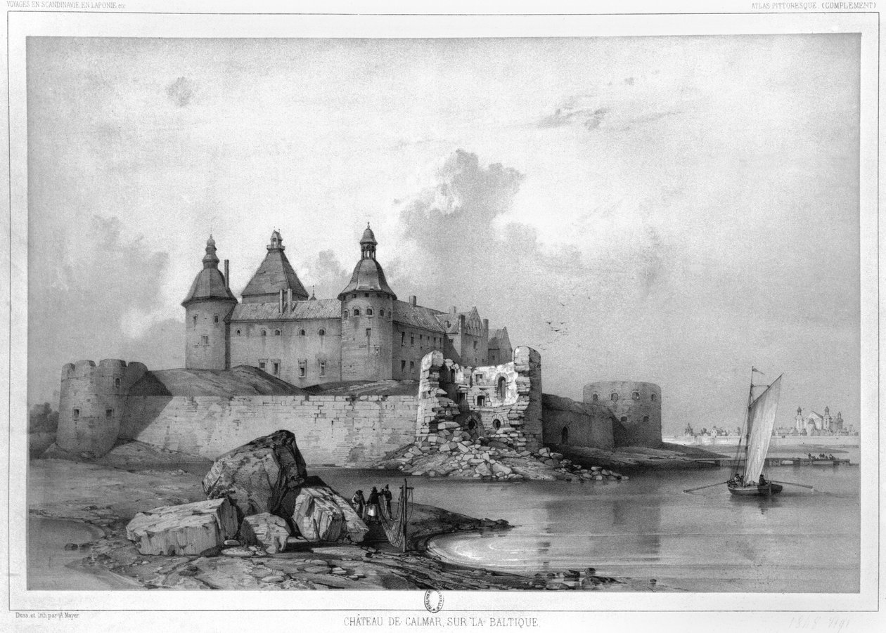 Château de Kalmar - Auguste Etienne Francois Mayer