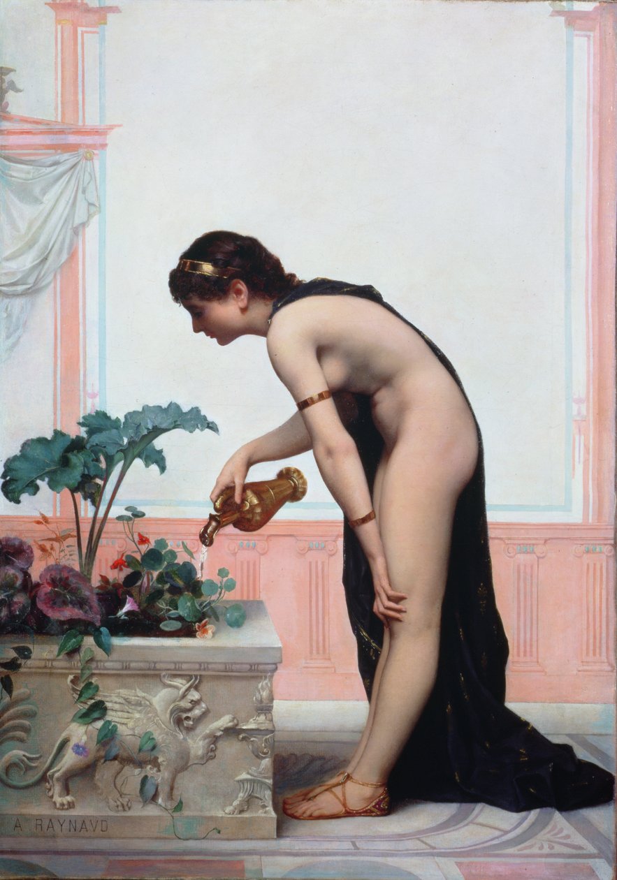 Arroser le jardin - Auguste Raynaud
