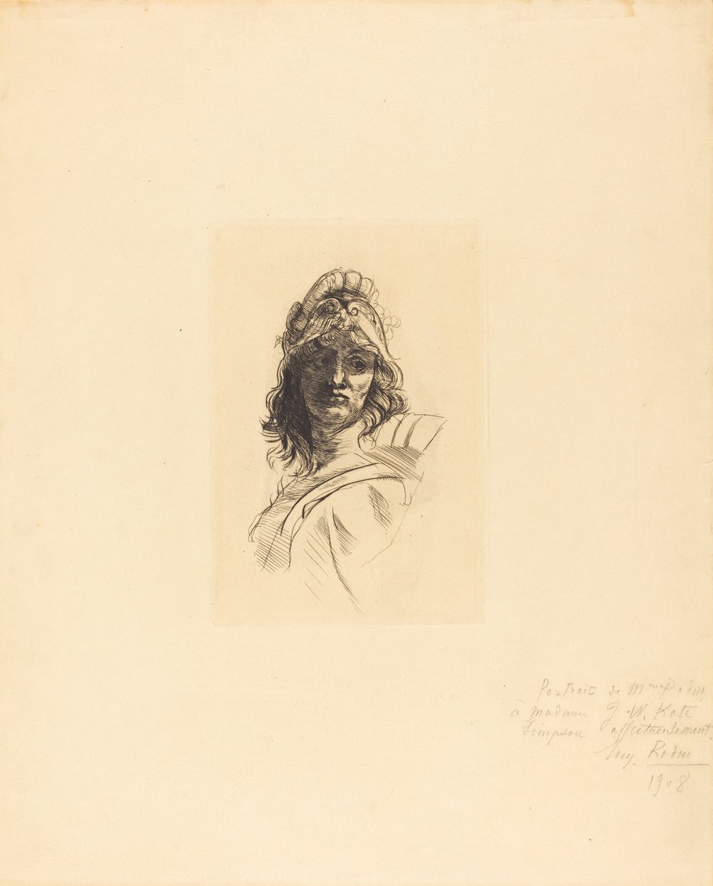 Buste de Bellone - Auguste Rodin