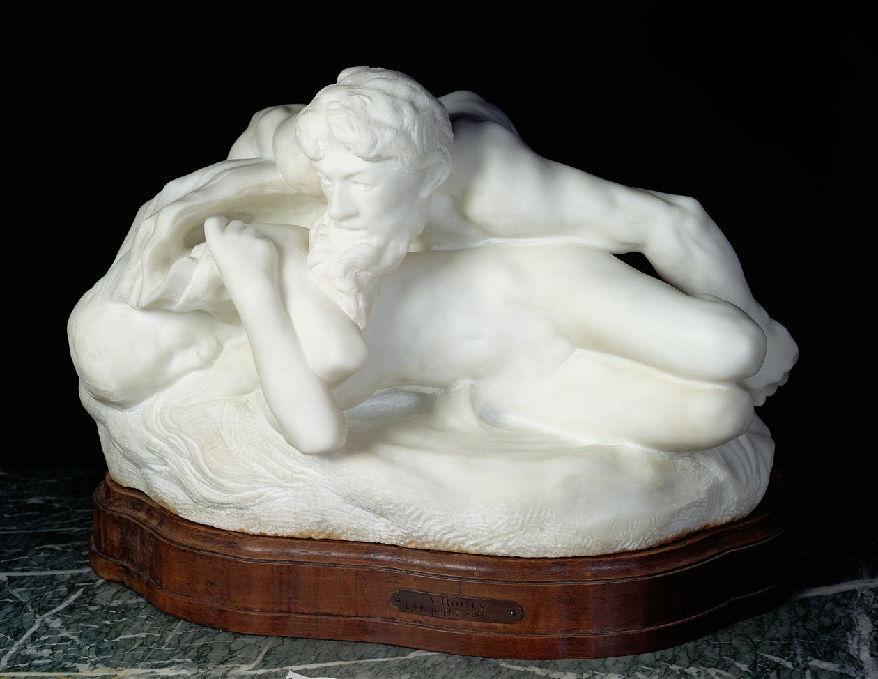 Psyché-Printemps, également connue sous le nom de la Nymphe Surprise, ou Le Printemps, 1886 - Auguste Rodin
