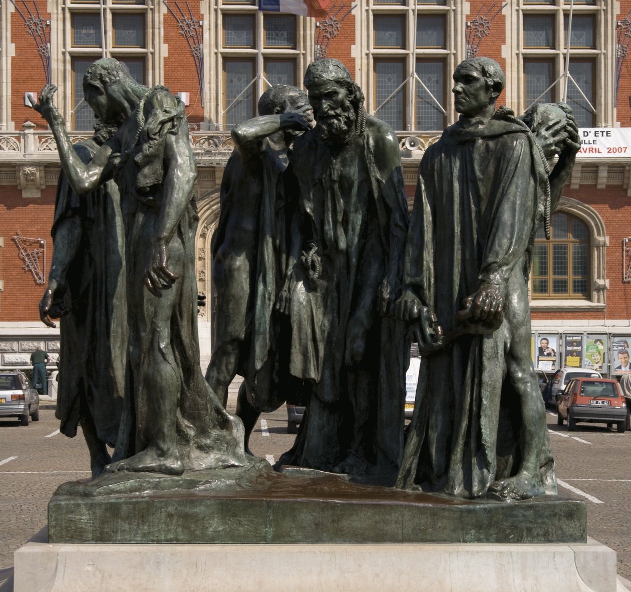 Les Bourgeois de Calais, achevé en 1889 - Auguste Rodin