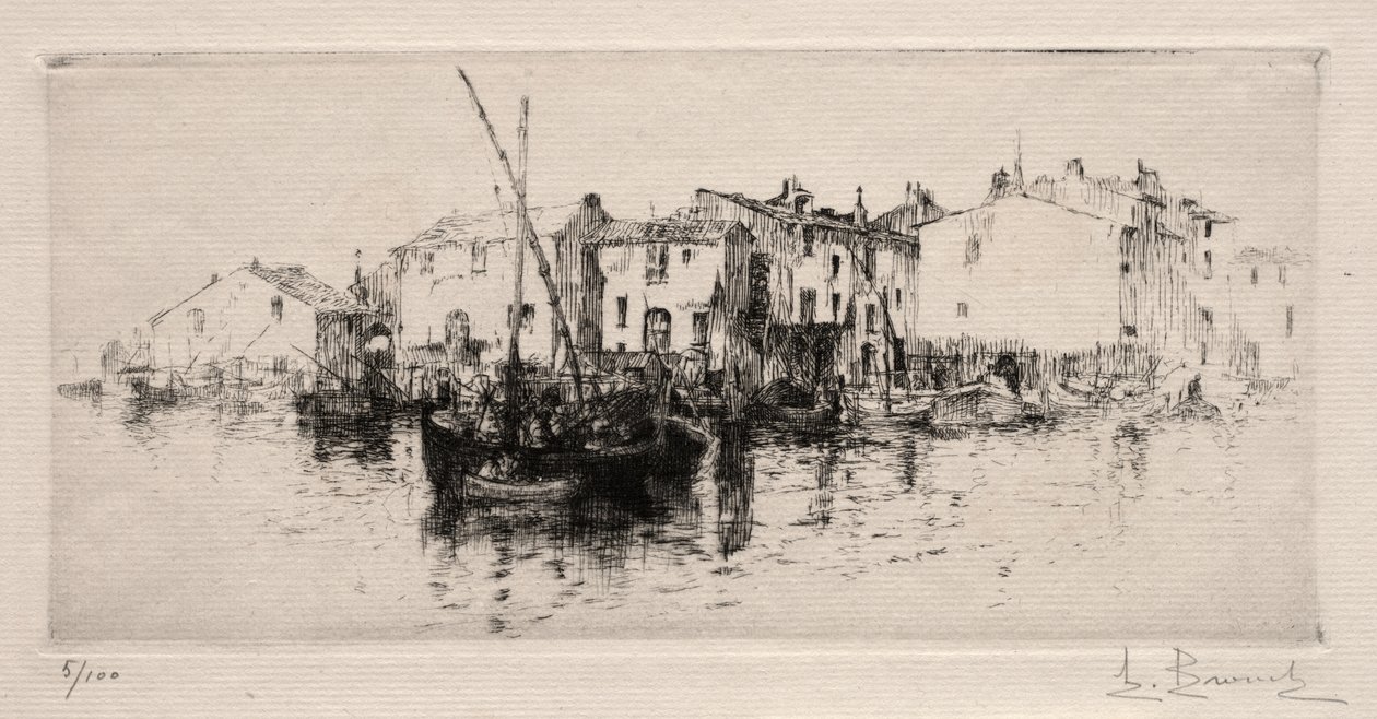 Les Martigues - Auguste Brouet