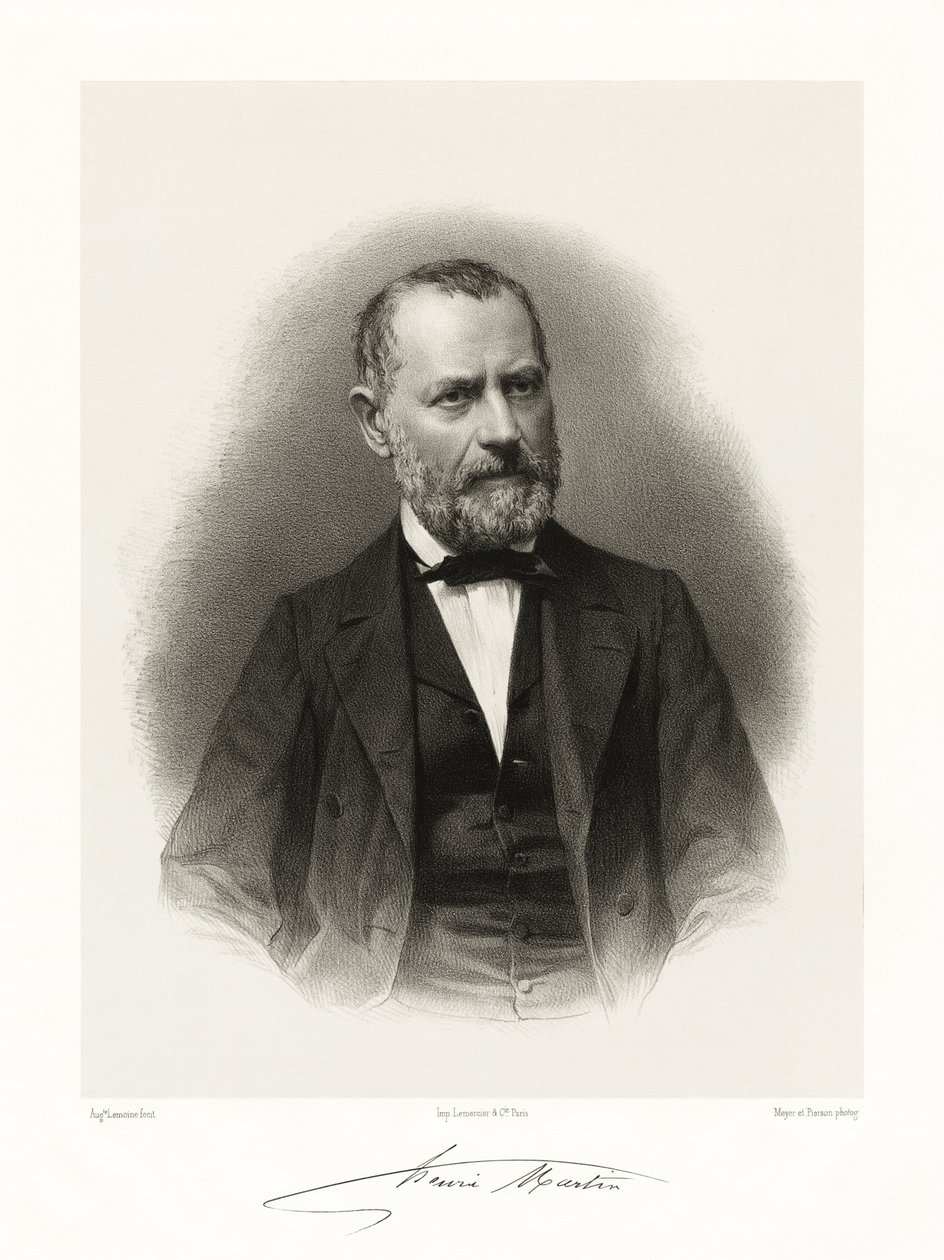Bon Louis Henri Martin - Auguste Charles Lemoine