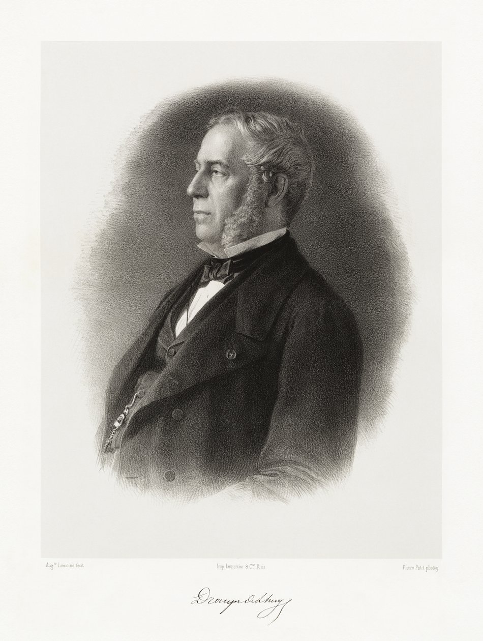 Édouard Drouyn de Lhuys - Auguste Charles Lemoine