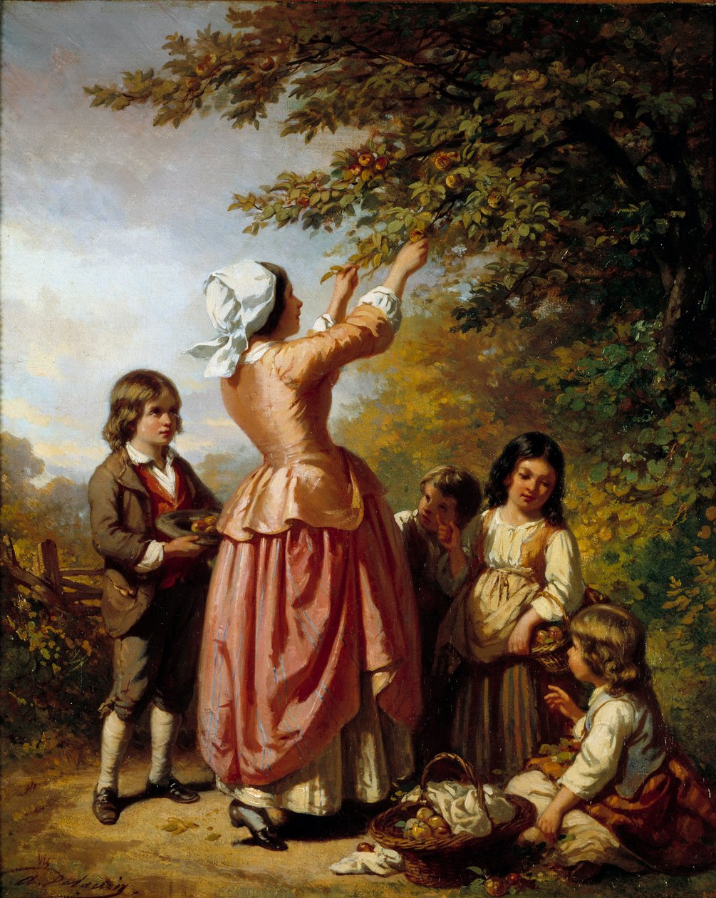 Cueillette - Auguste Delacroix