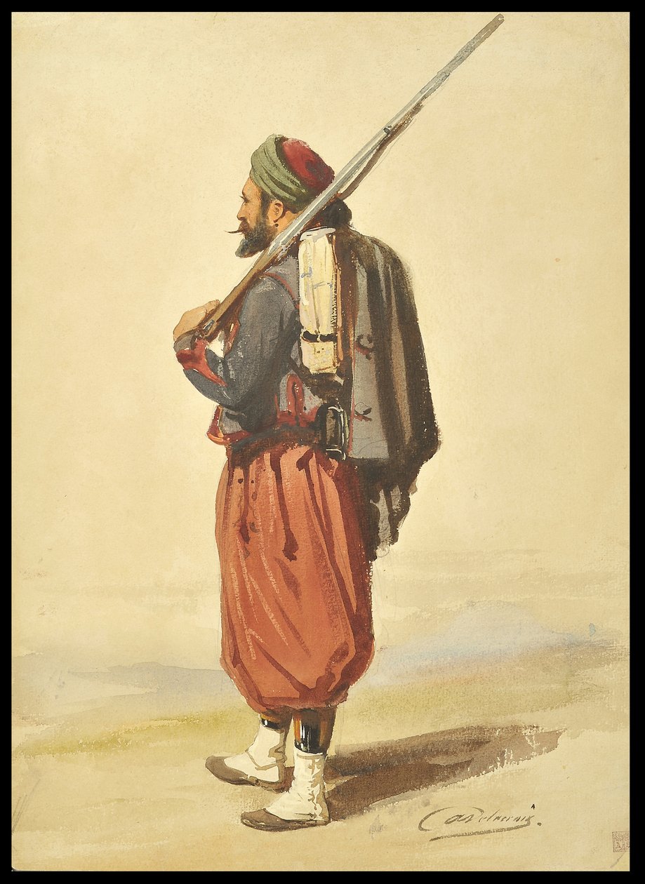 Zouave - Auguste Delacroix