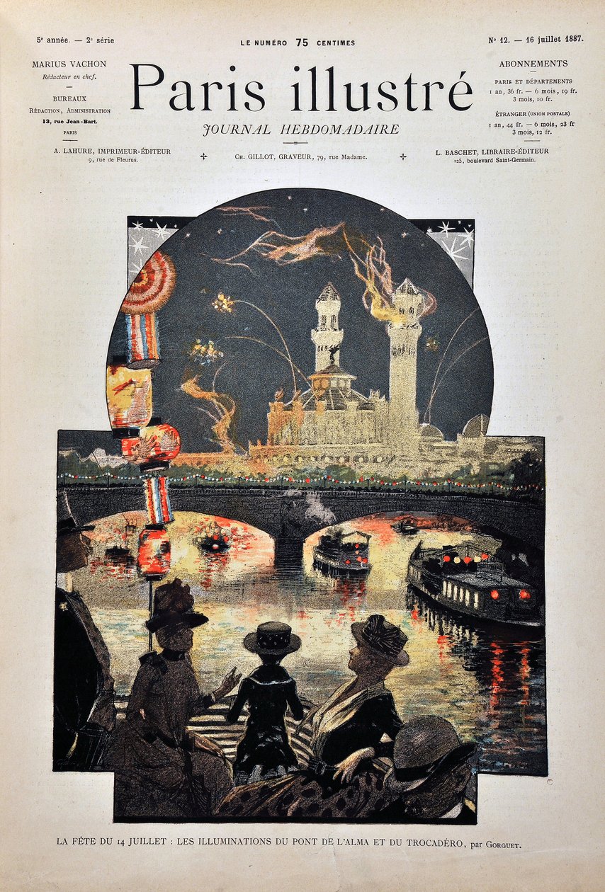 La fête du 14 juillet - Auguste Francois Gorguet