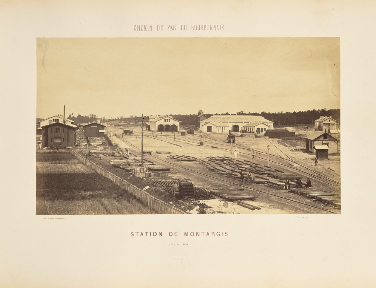 Station de Montargis - Auguste Hippolyte Collard