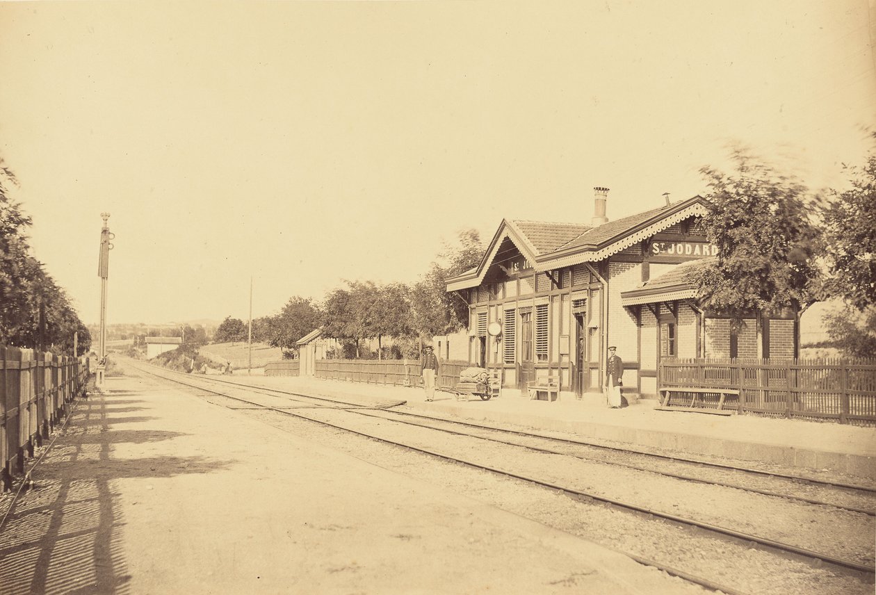 Station de Saint-Jodard - Auguste Hippolyte Collard