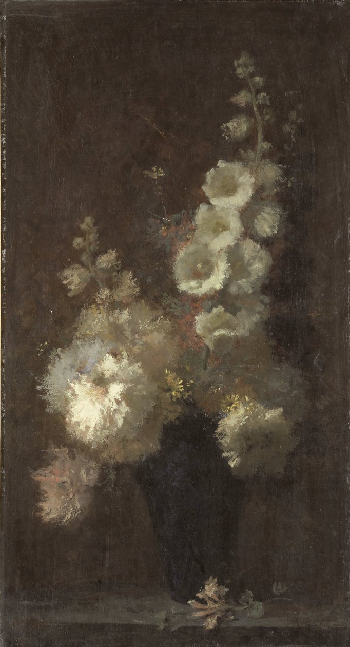 Nature morte avec des fleurs - Auguste Jouve