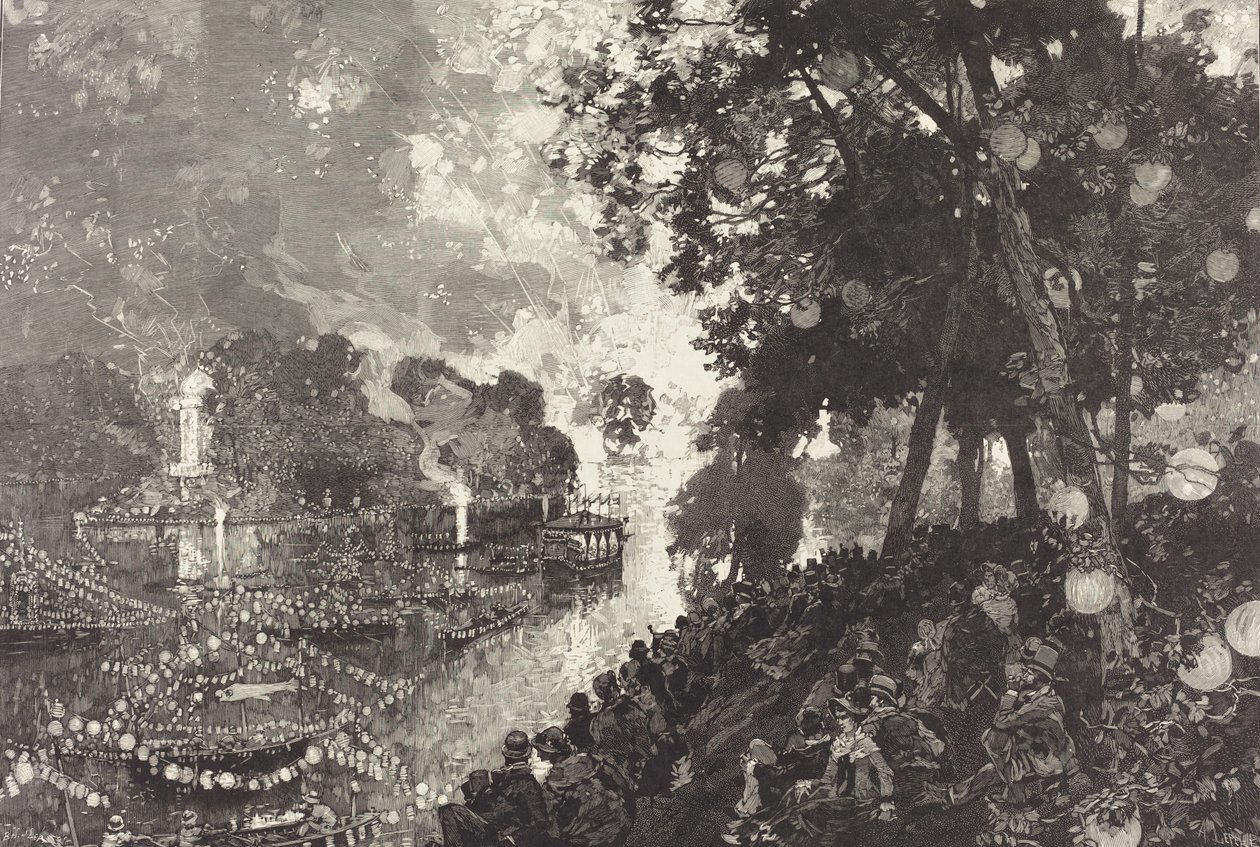 La Neige à Paris - Auguste Lepere