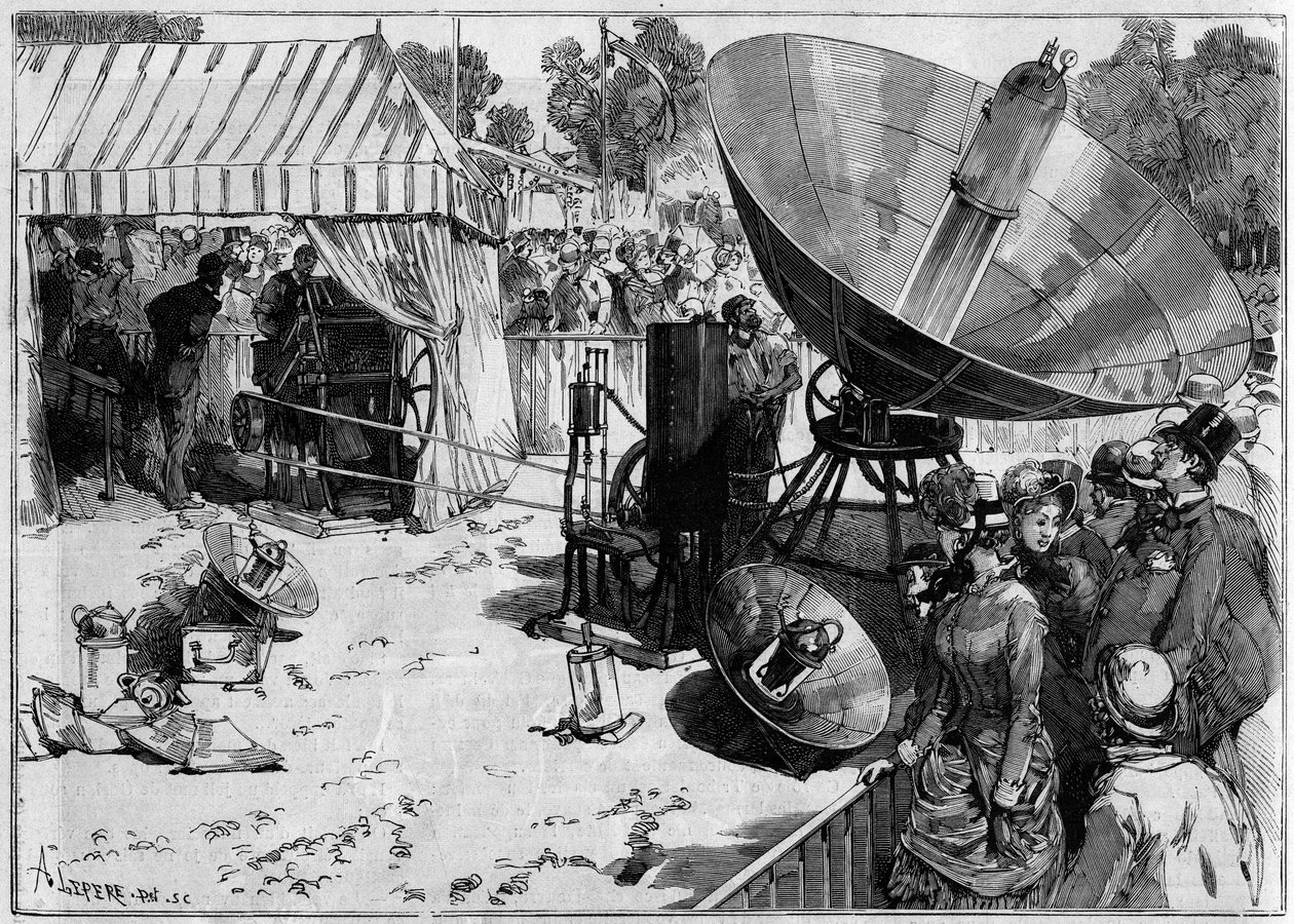 Énergie solaire - Auguste Lepere