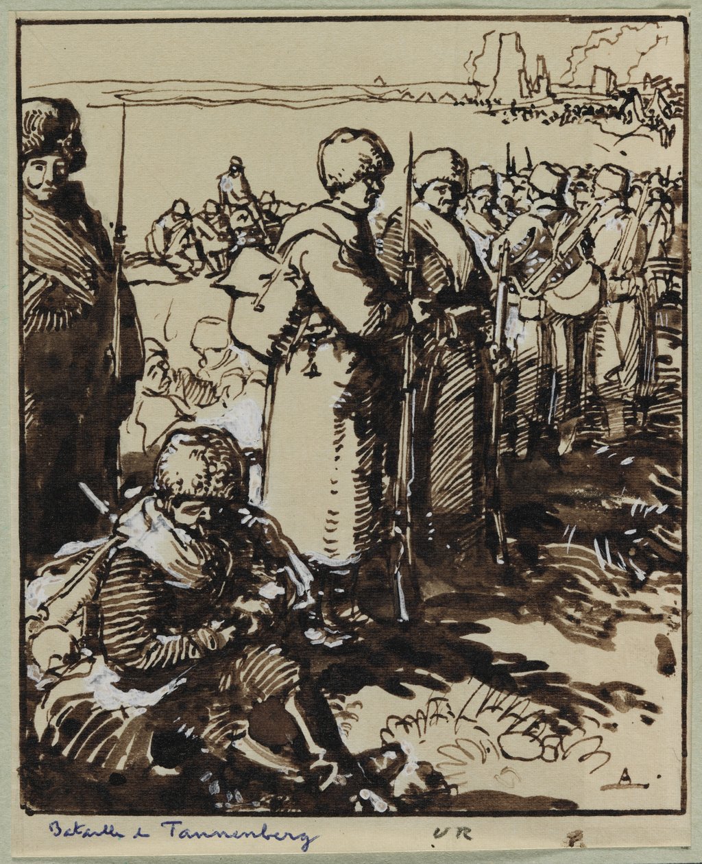 Bataille de Tannenberg - Auguste Louis Lepère