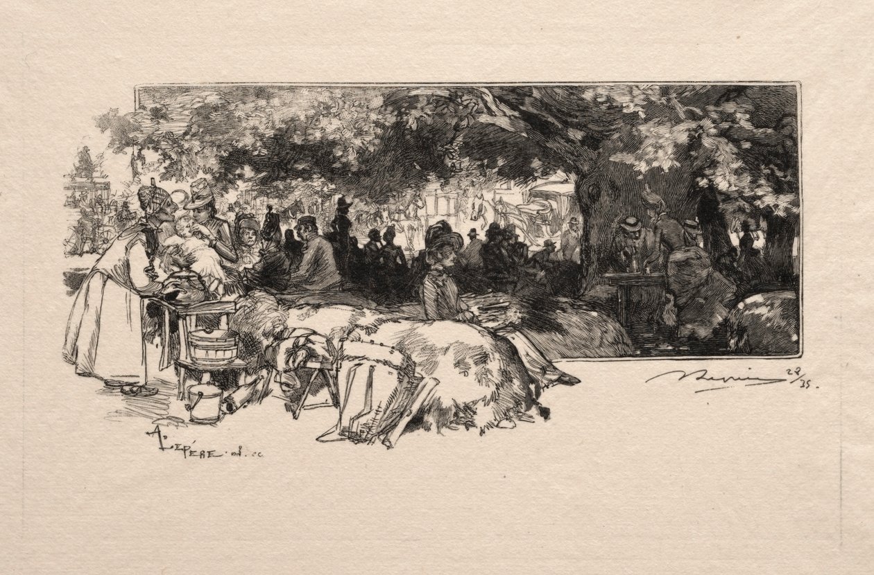 Cantine de la Mère Pichard - Auguste Louis Lepère