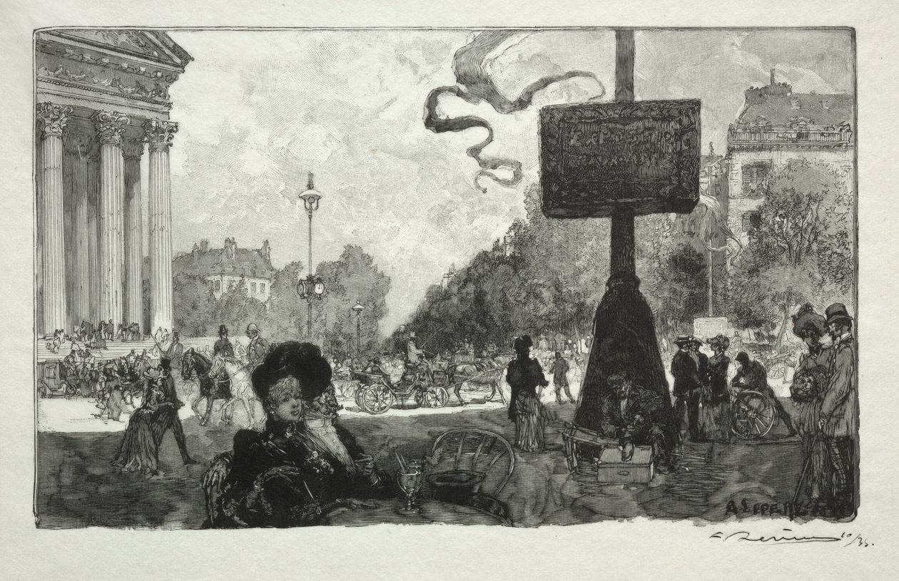 Coin de la Rue Royale - Auguste Louis Lepère