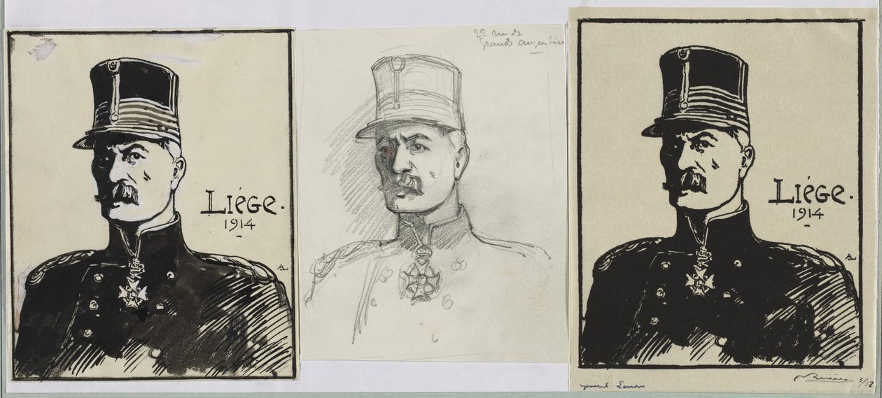 Général Leman, 1914 - Auguste Louis Lepère