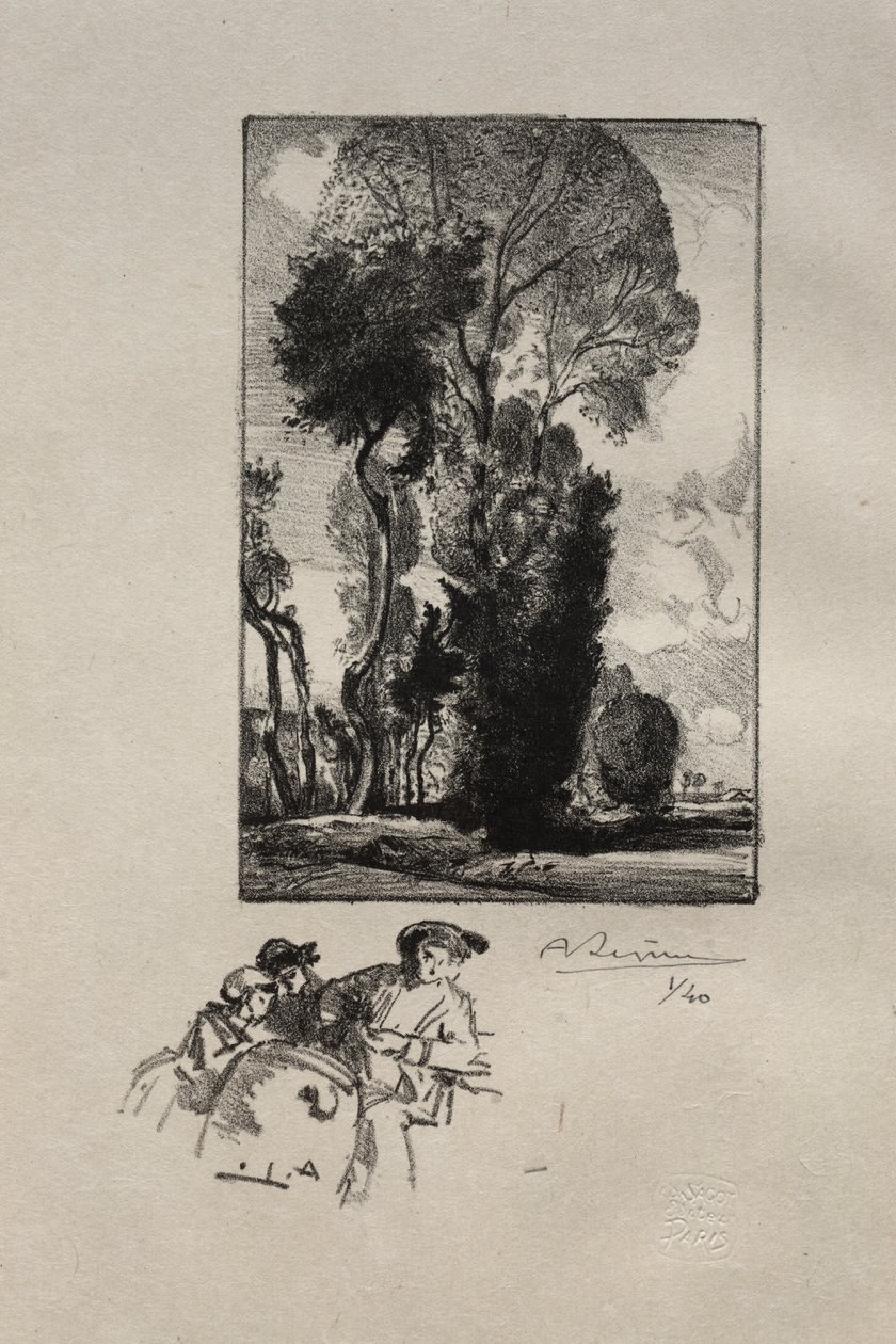 Le Bocage - Auguste Louis Lepère