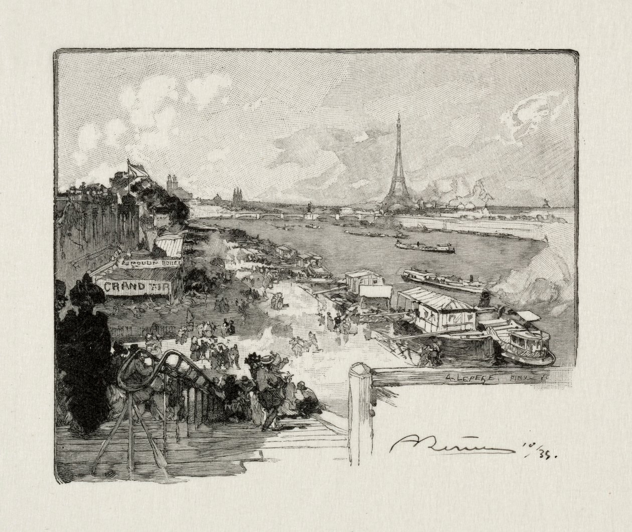 Le Point du Jour - Auguste Louis Lepère