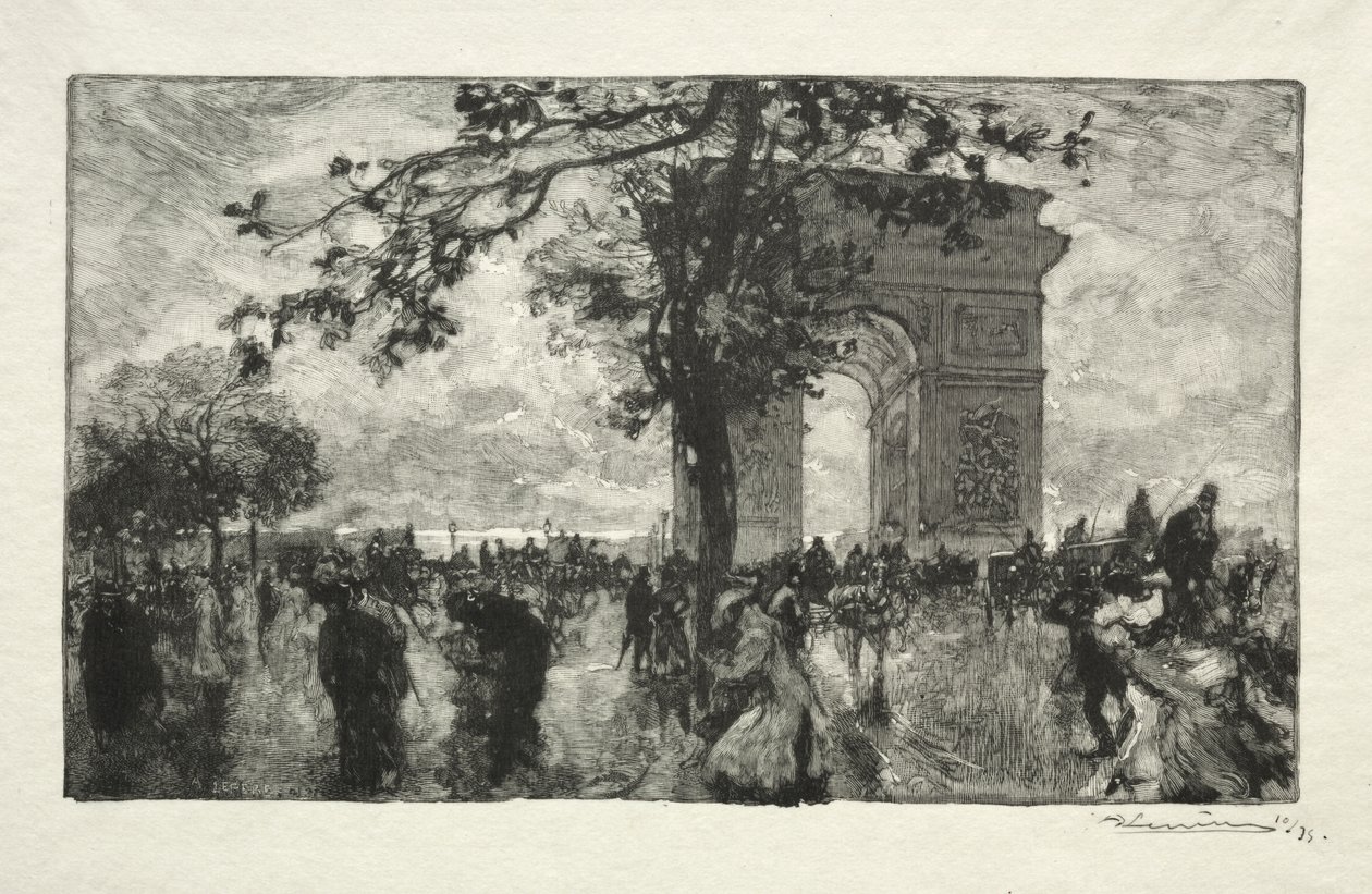 Retour du Bois - Auguste Louis Lepère