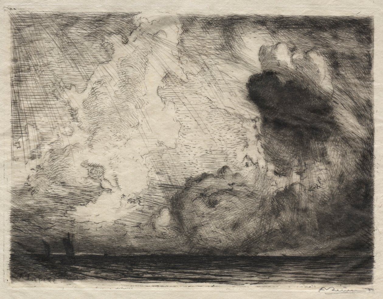 Paysage marin, 1911 - Auguste Louis Lepère