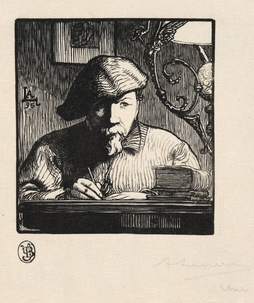 Autoportrait - Auguste Louis Lepère