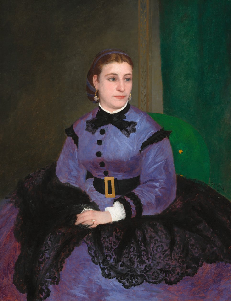 Mademoiselle Sicot - Auguste Renoir