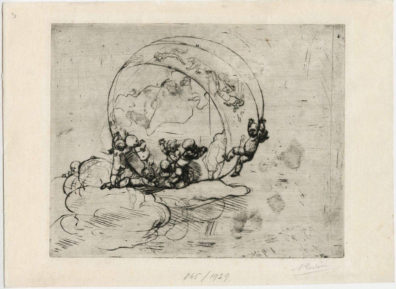 Amours dirigeant le monde - Auguste Rodin