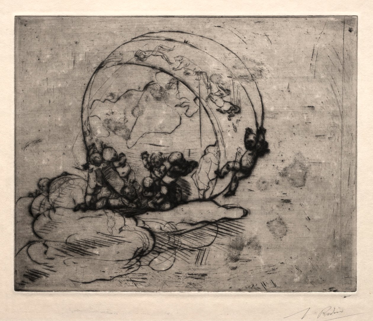 Cupidons guidant le monde, 1881 - Auguste Rodin