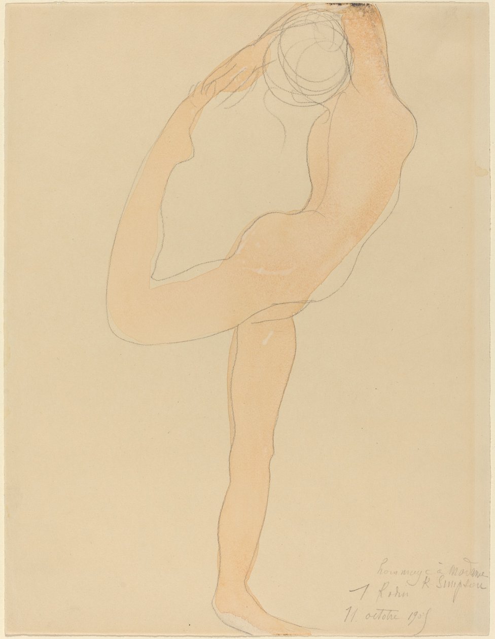 Figure dansante - Auguste Rodin