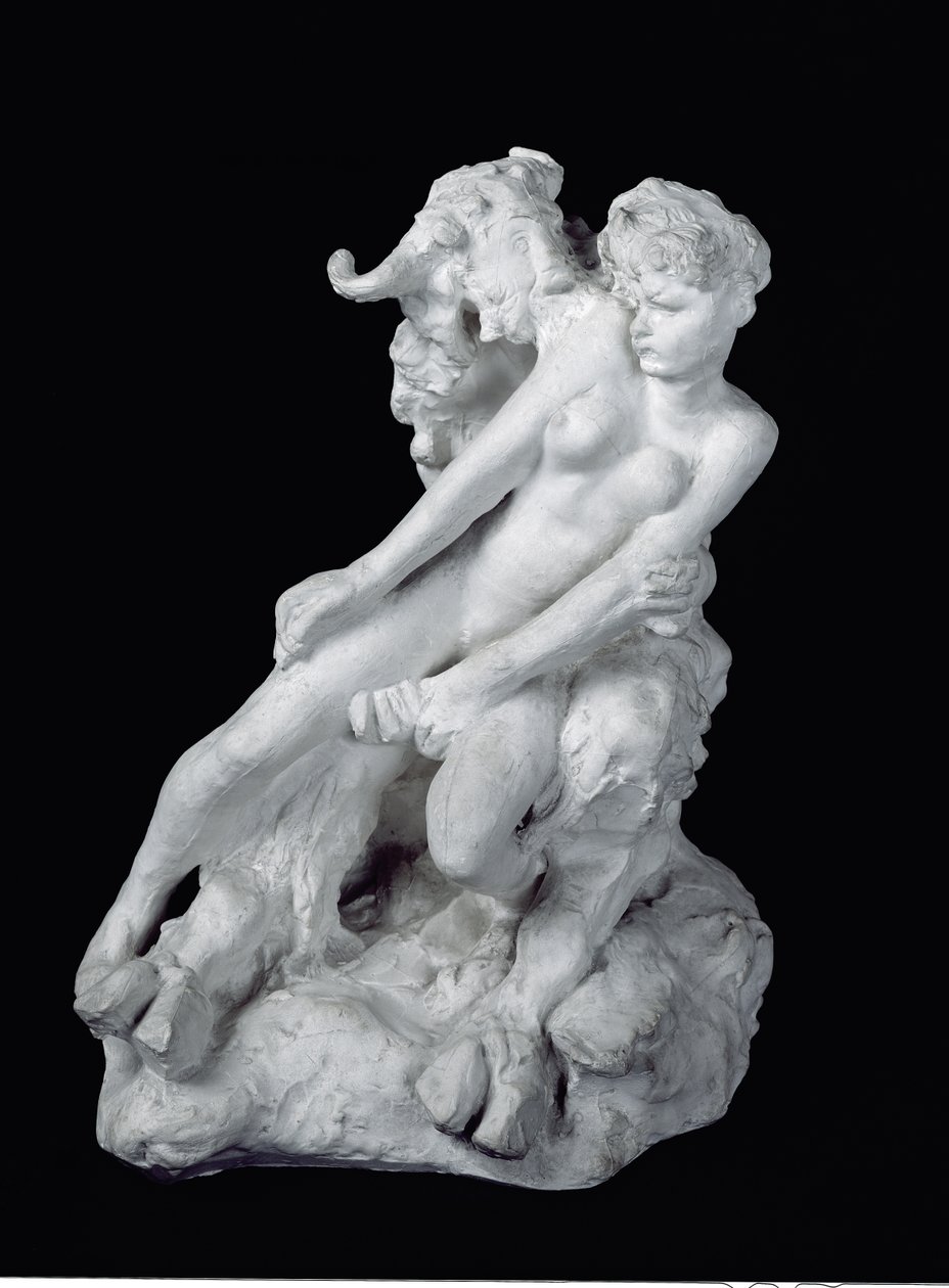 Faune et nymphe, vers 1886 - Auguste Rodin