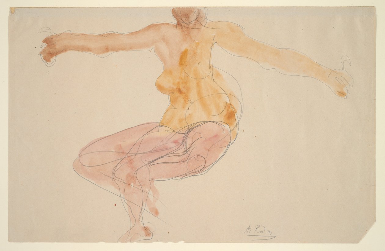 Nu Dansant - Auguste Rodin