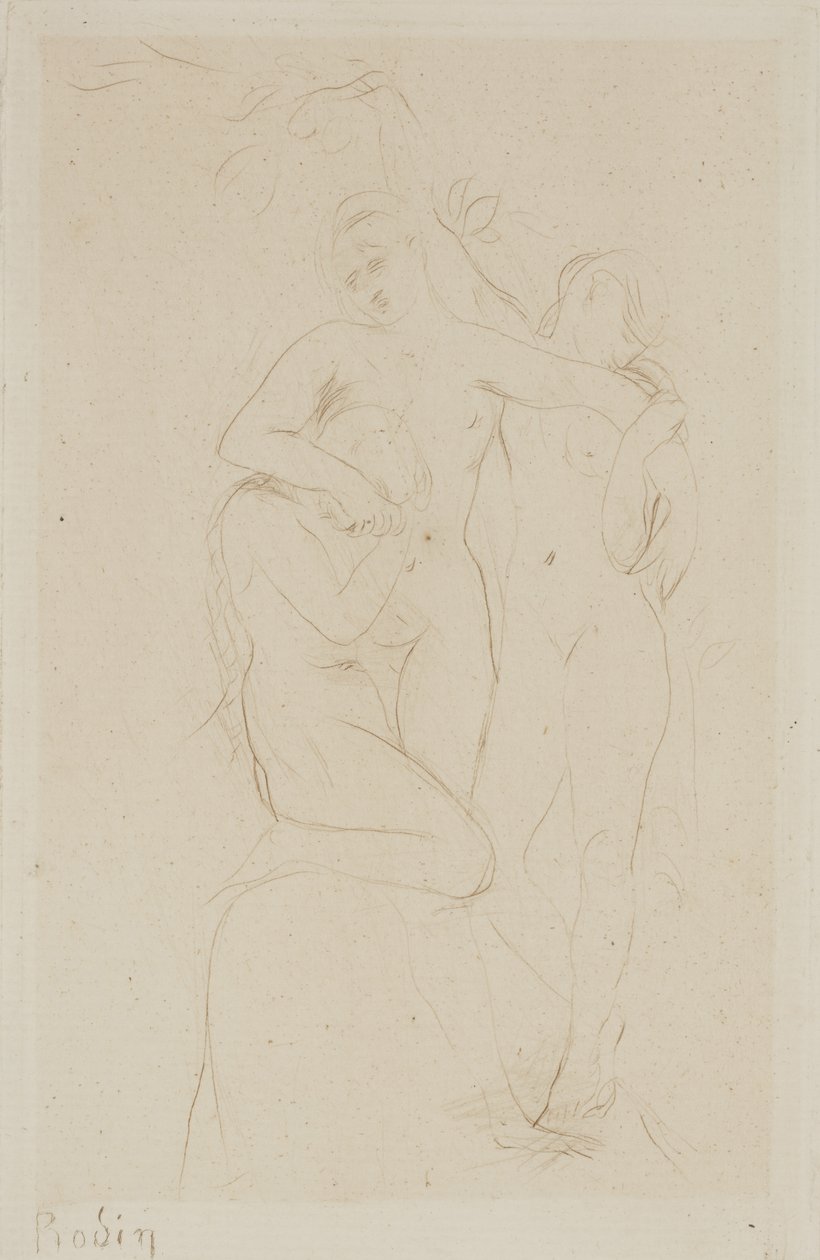 Les Âmes au purgatoire - Auguste Rodin